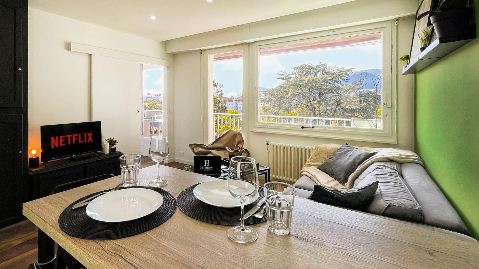 Homey The Nest - New / Balcon Prive / Free Parking Annemasse Buitenkant foto
